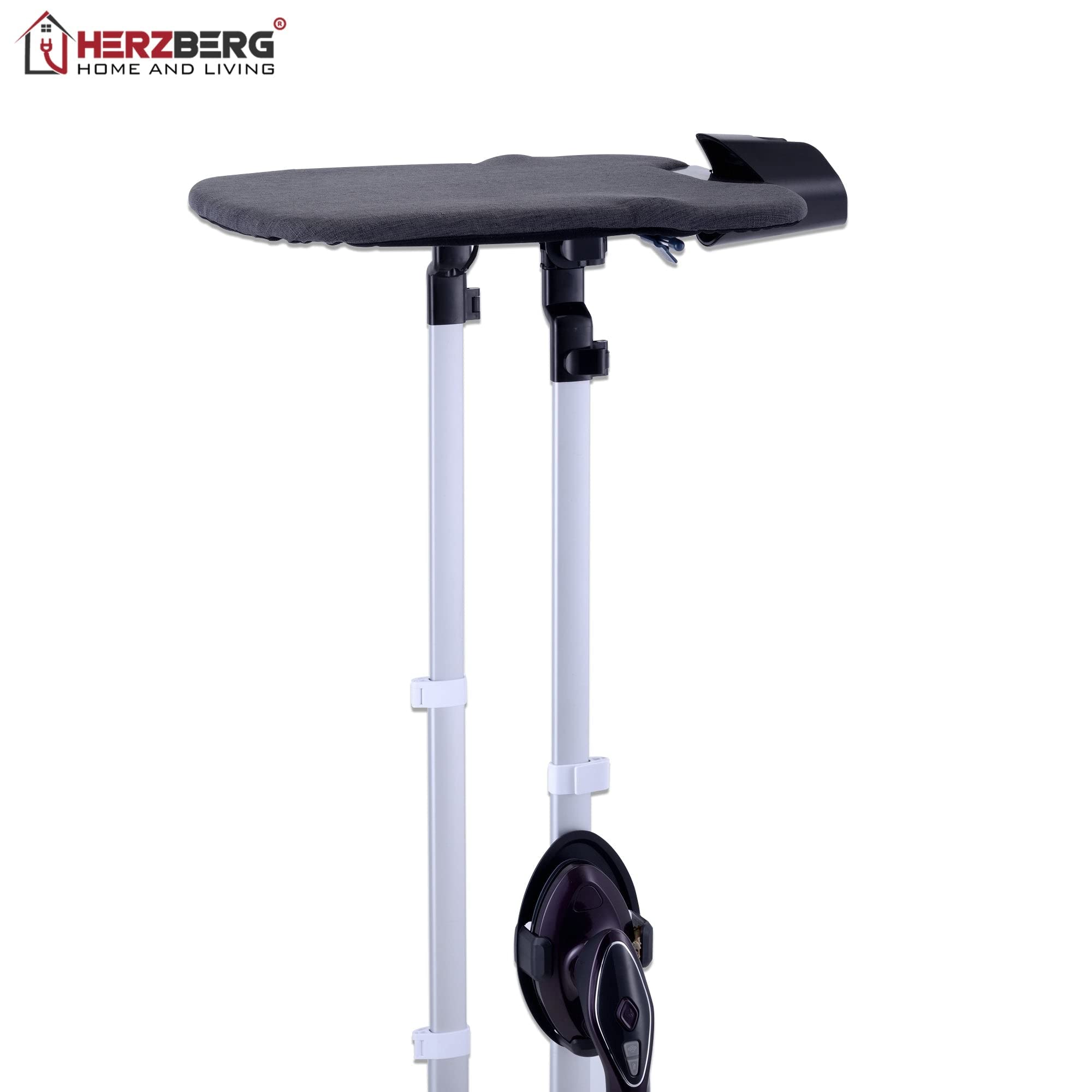 Herzberg Défroisseur Vapeur Vertical avec Station 4,5 Bar HG8058
