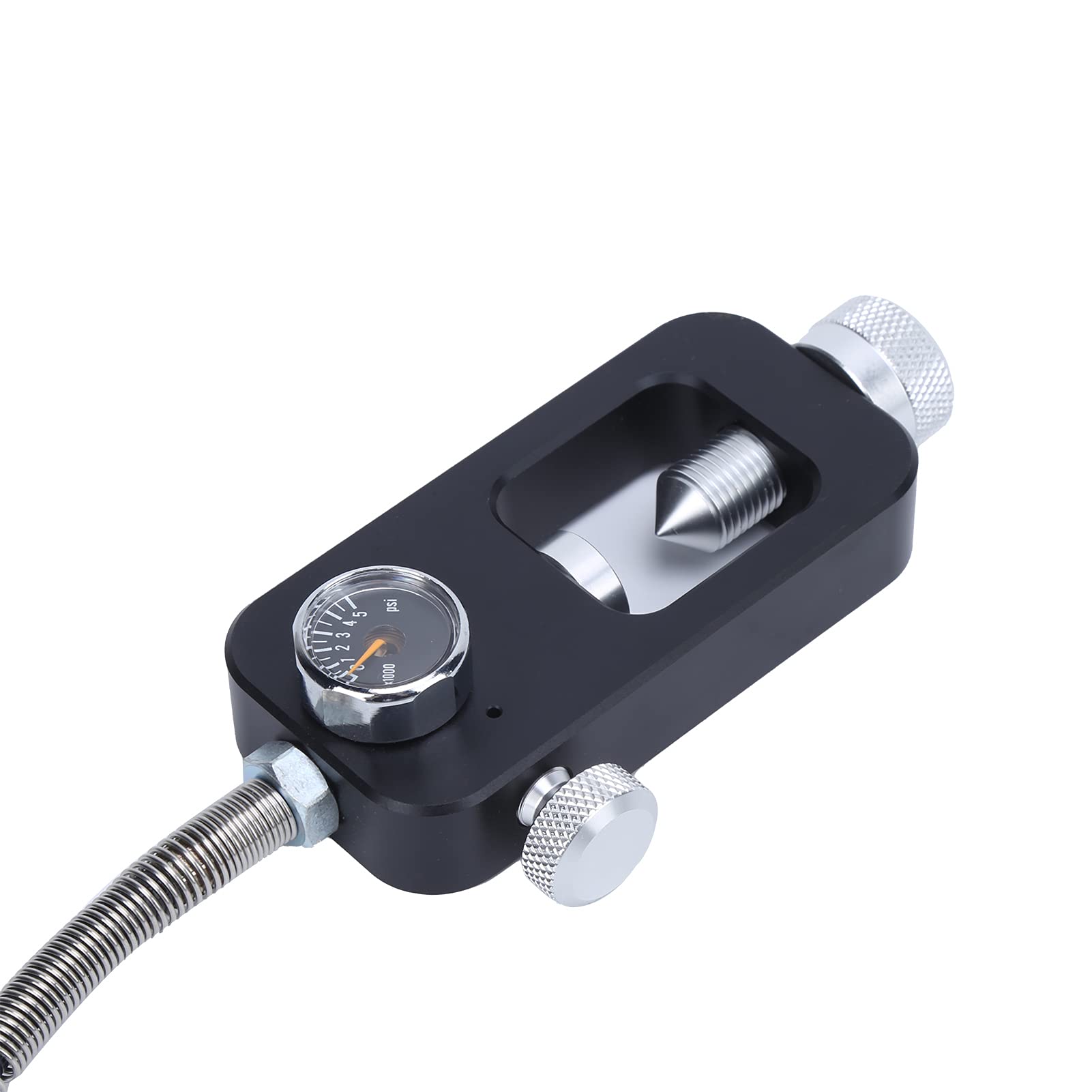 YedaHcy Scuba Adapter with Double O Design, 5000psi High Pressure Resistance, Sturdy and Sturdy HPA Tank Adapter for Fuel Tank