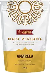 Maca Peruana Amarela Mercado Andino 100g