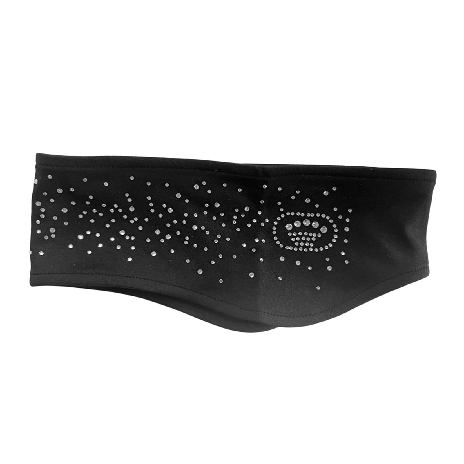 SNAPPSY Figure Skating Headband Non Slip Portable Hair Band for Football Adults Yoga Black-image-29