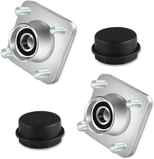 Golf Cart Front Wheel Hub Assembly with Bearings for 2003-Up Club Car DS&Precedent and 2018-Up Tempo Gas & Electric Golf Cart,OEM#102357701 (2 PCS)