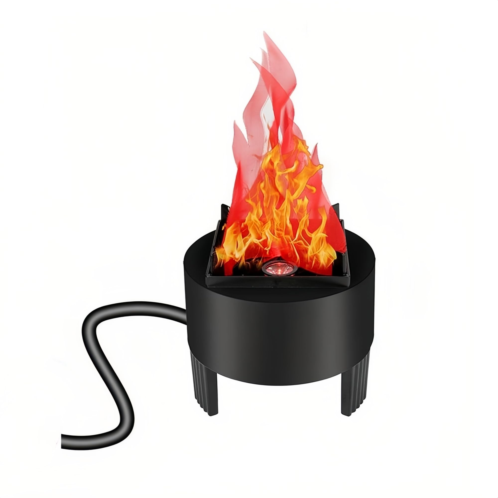Lancoon 3D LED Fake Fire Flame Light