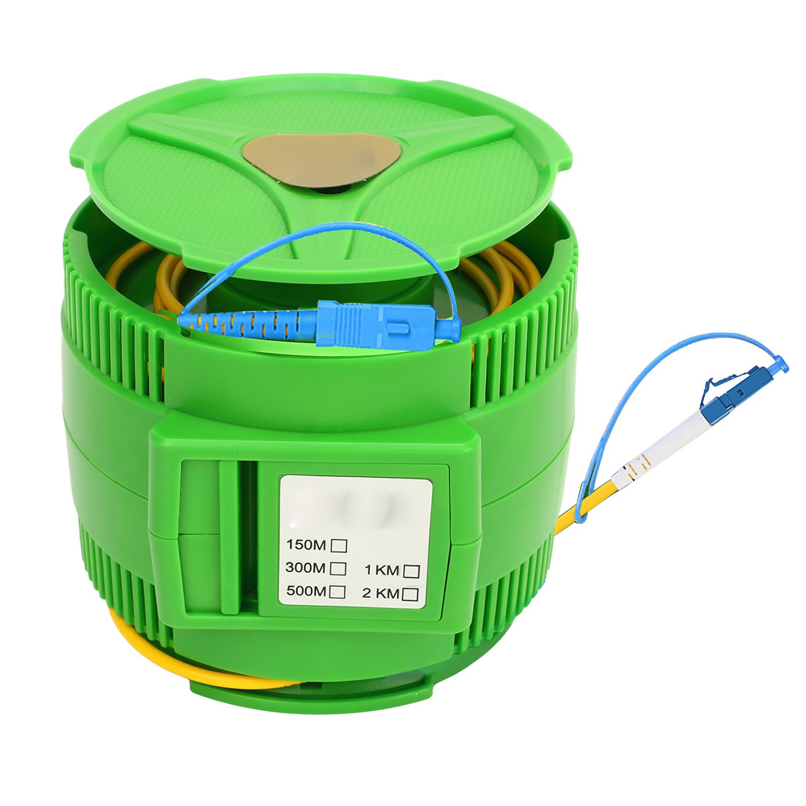 Tyenaza OTDR -Startkabel -Kabelbox -Glasfaser Elminator SM Singlemode SCUPC zum LCUPC -Testwerkzeug (300M)