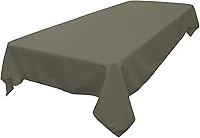 Vista 238 de LA Linen - Mantel rectangular de popelina de poliéster