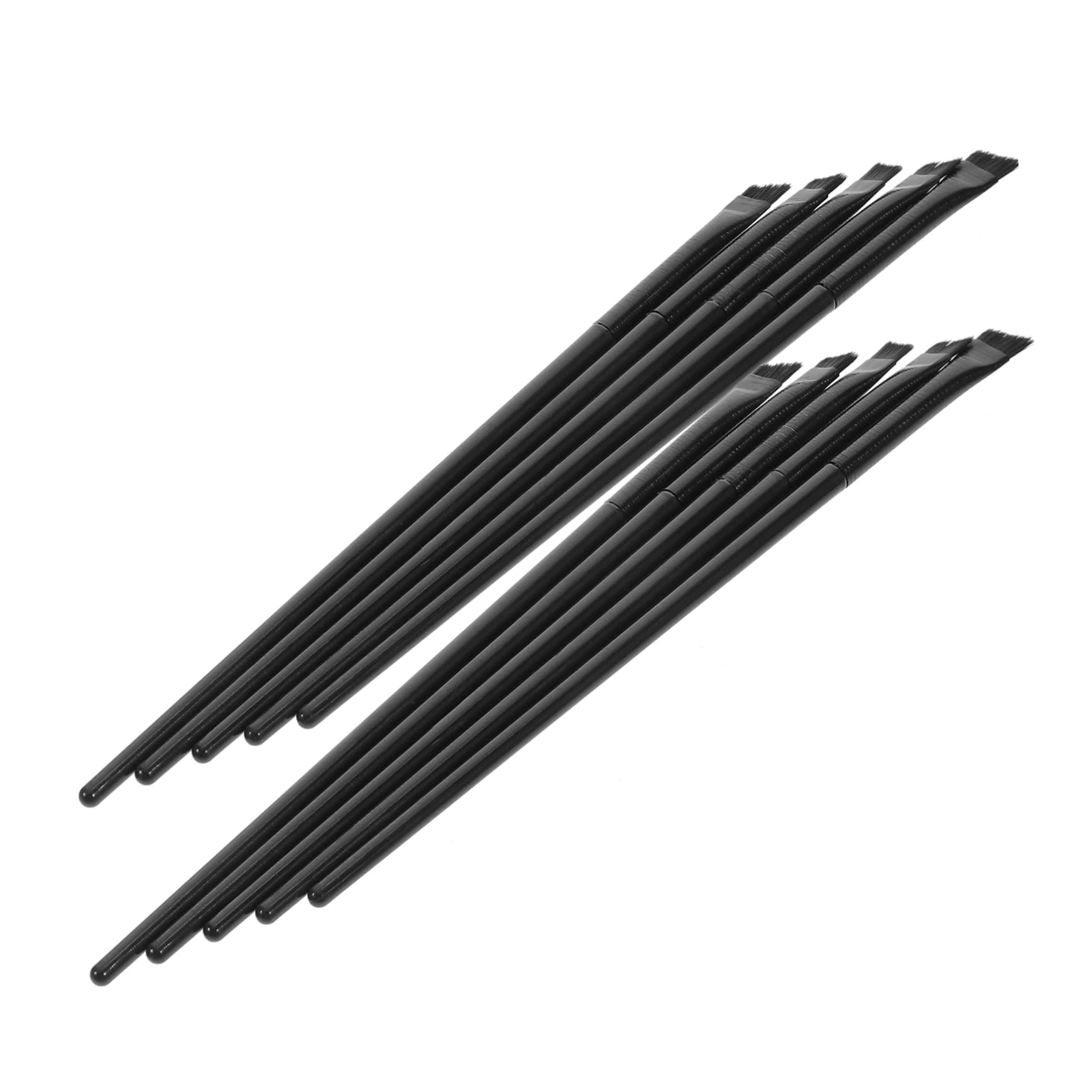 SOESFOUFU Angled Precision Eyeliner Brush 12pcs Makeup Brush Set Eye Makeup Tool