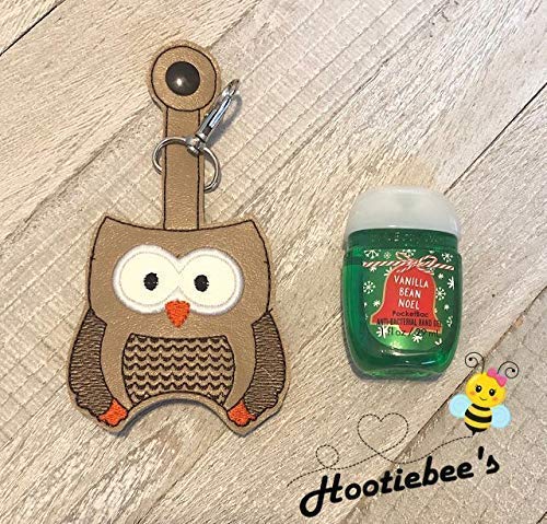 Owl Hand Sanitizer Holder and/or Lip Balm Holder