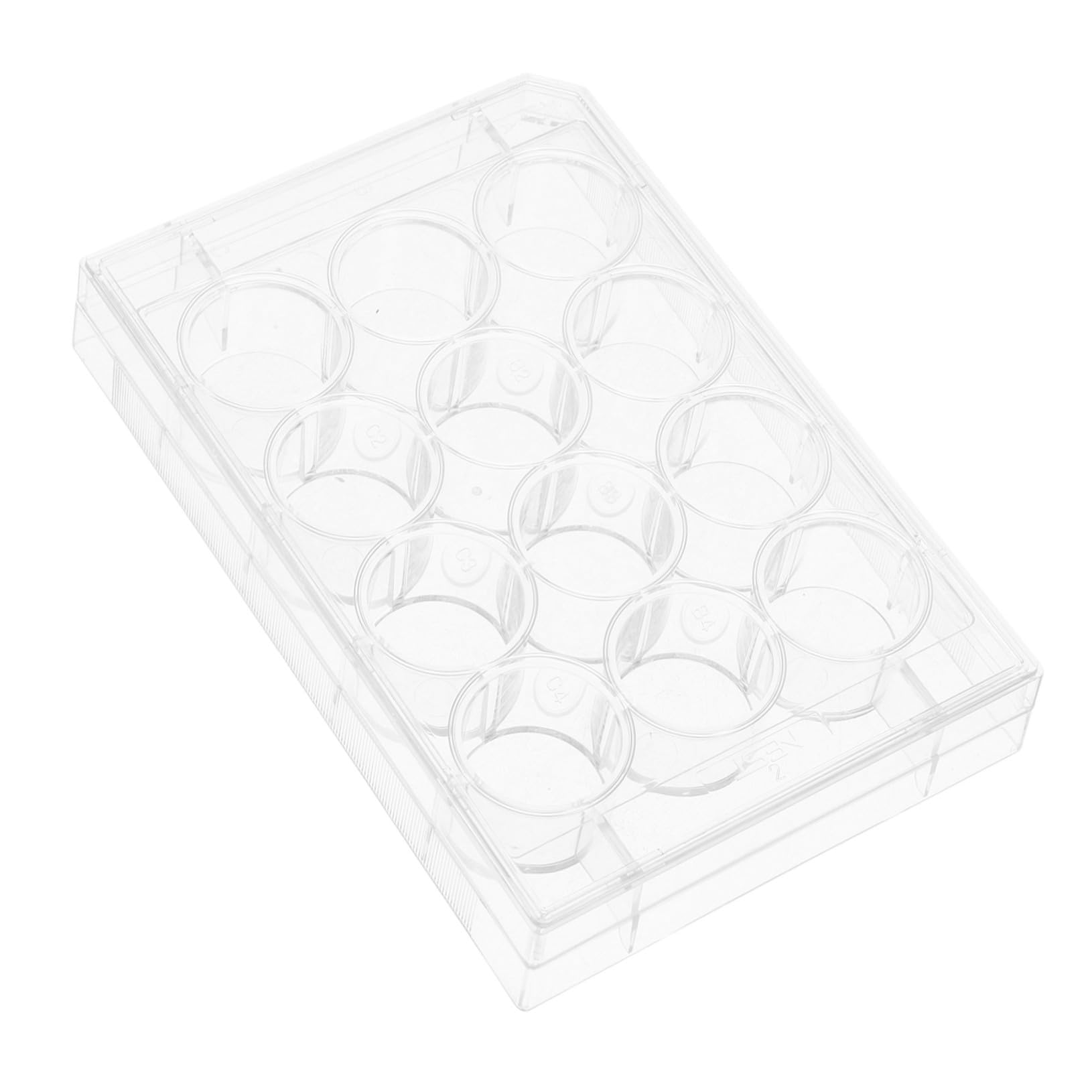 Cabilock Culture Plate Experiment Cell Culture Dishes Microbiology Culture Plate for Lab Tissue Culture Tray Lab Equipment Tissue Culture Plate Transparent Polystyrene