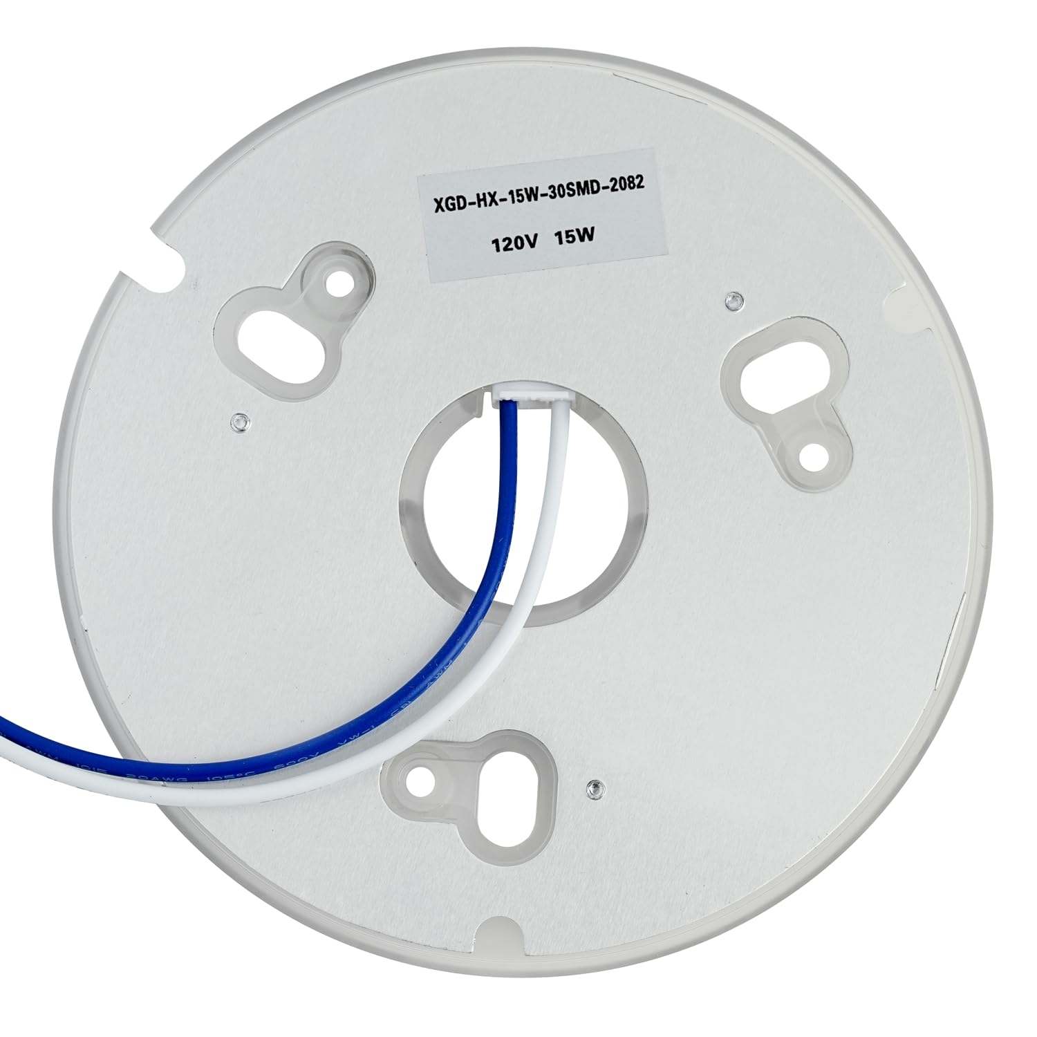 Kit de reacondicionamiento de luz de ventilador de techo, kit de actualización de luz de techo, 5.3 pulgadas, 3 temperaturas de color, 15 vatios, 1800 lúmenes, 120 V, certificación ETL (3CCT) 6