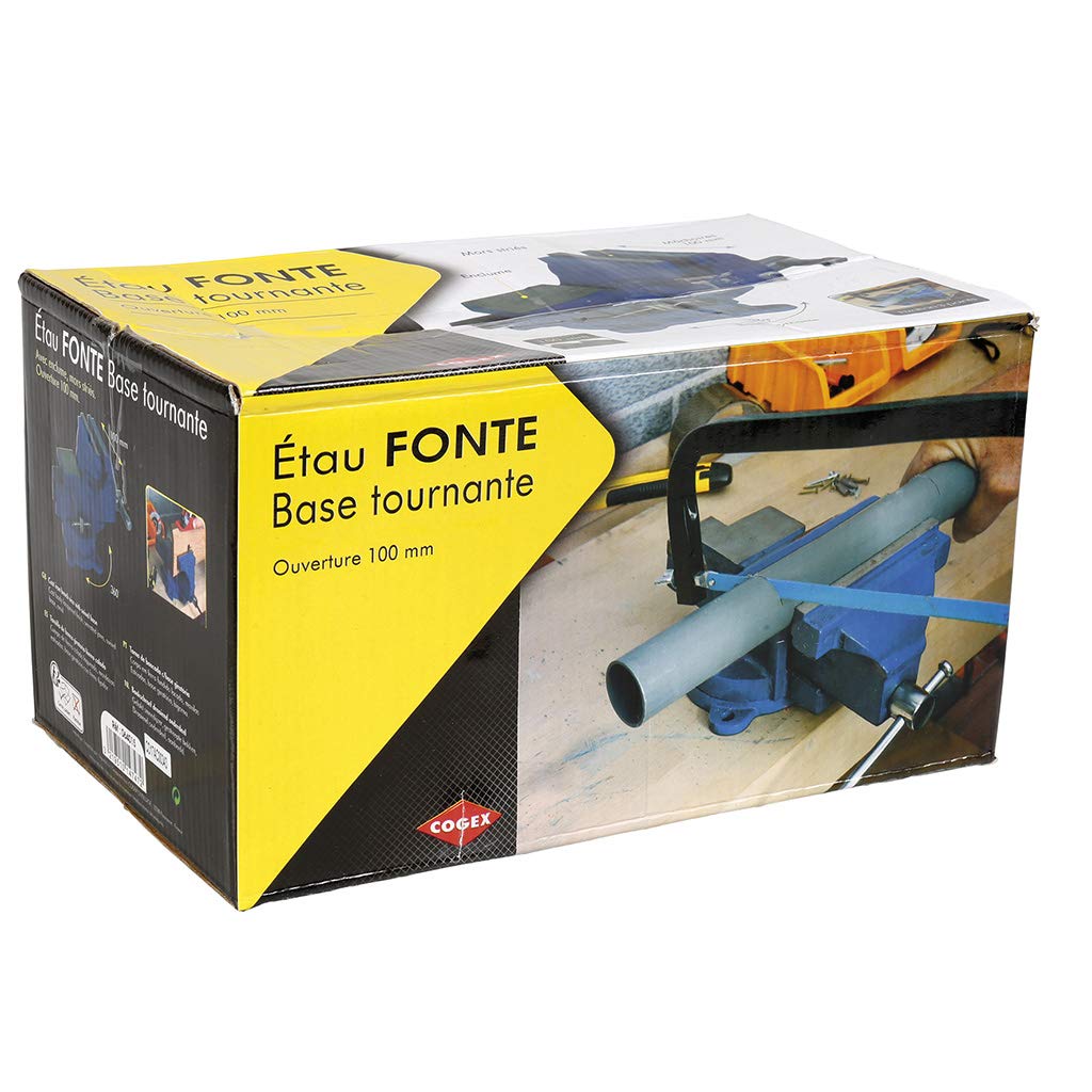 Cogex 64015 Etau fonte base tournante