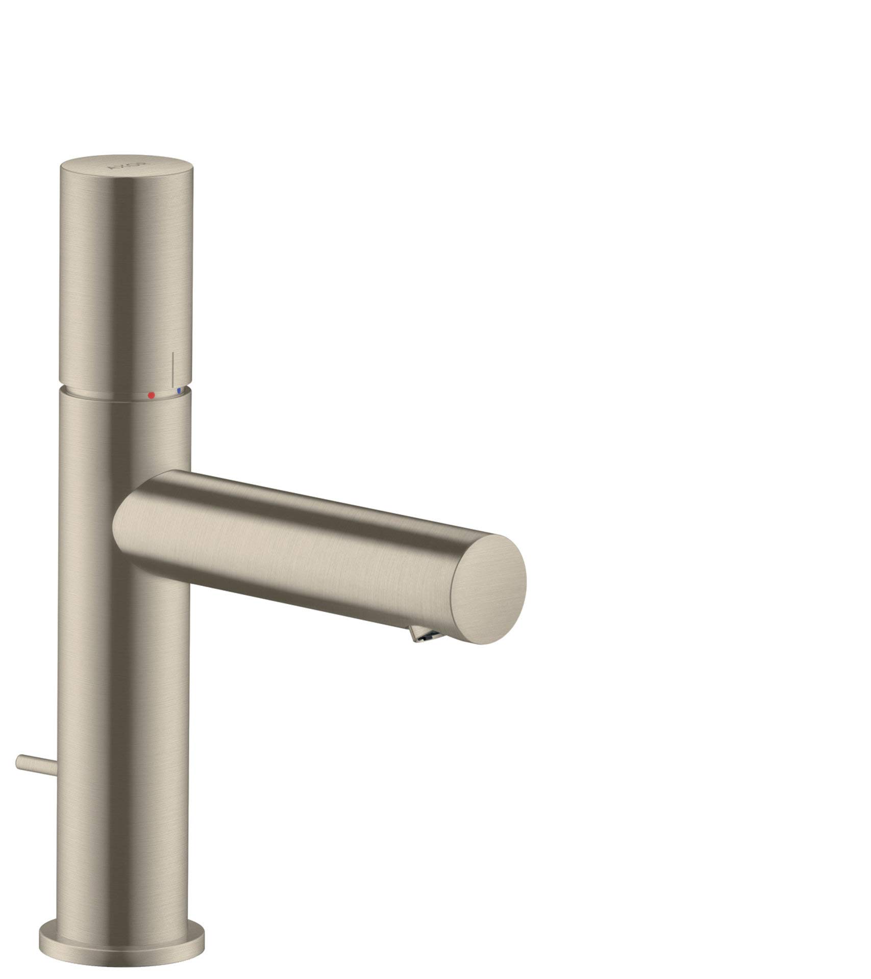 Hansgrohe Axor Uno 110 ZERO Handle Basin Mixer Tap brushed nickel  