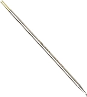 Metcal STTC-144 STTC Series Soldering Cartridge for Most Standard Applications, 775°F Maximum Tip Temperature, Conical Sharp Bent 30° Long Reach, 0.5mm Tip Size, 14.5mm Tip Length
