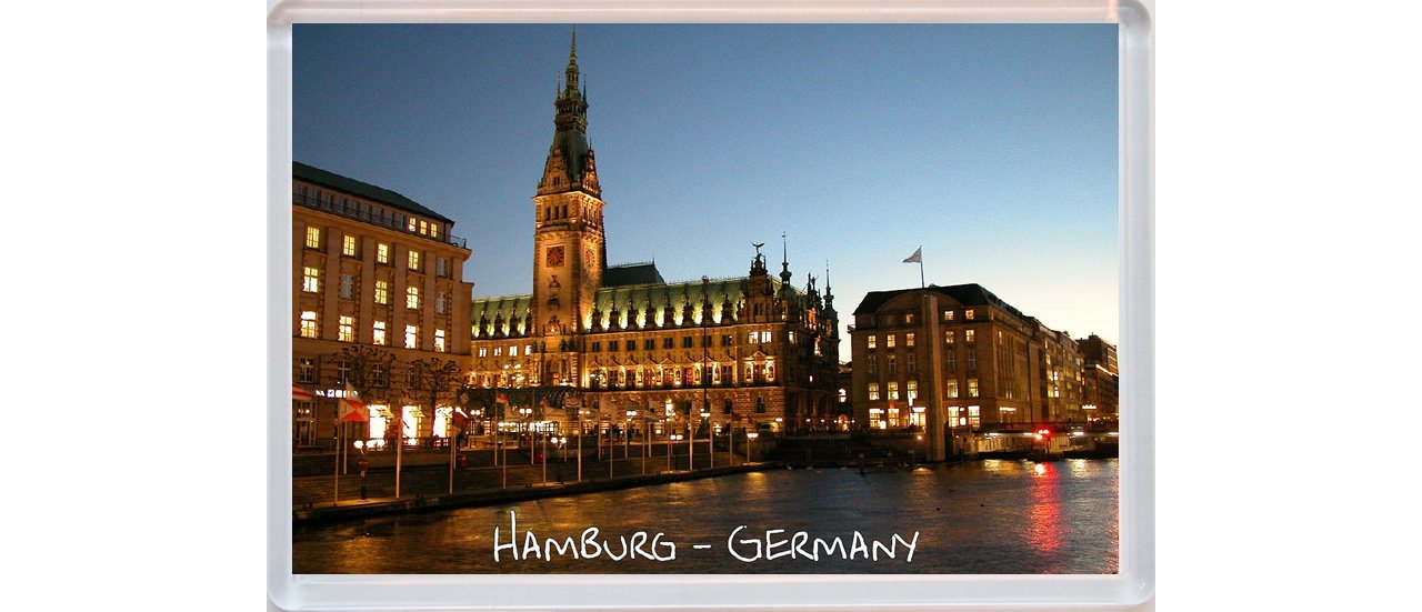 Baked Bean Store Hamburg - Germany - Jumbo Fridge Magnet