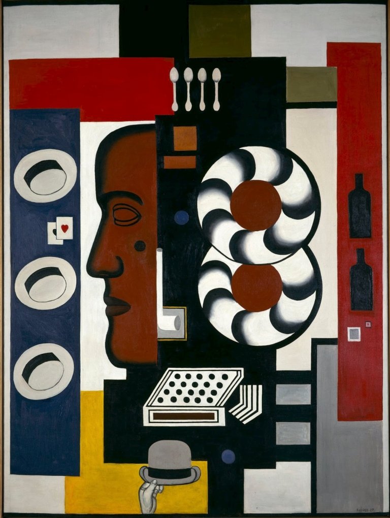 Amazon.com: Composition with Hand and Hats : Fernand Léger : Circa