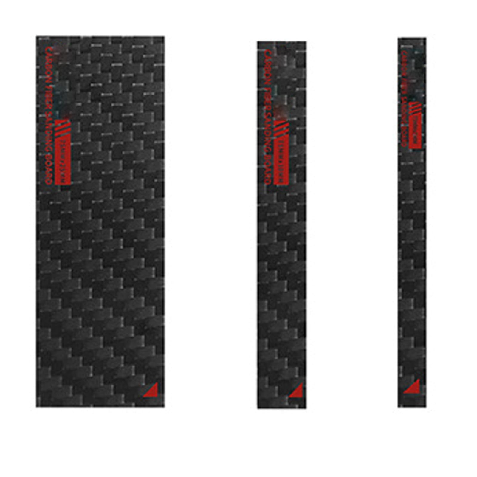Carbon Fiber Sanding Board Plate Comfortable Grip For Detailed Finishing In Automotive Surfaces Treatments And Crafting