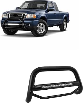 Black Horse Off Road Max Beacon Bull Bar-MAB-FOB1501B