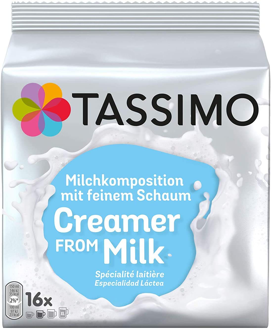 Tassimo Spécialité Laitière Creamer 16 dosettes - Paquet de 10 (160 Boissons)