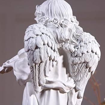 Amazon.co.jp: XMayGift エンジェル 天使 置物 店舗装飾品 園芸装飾