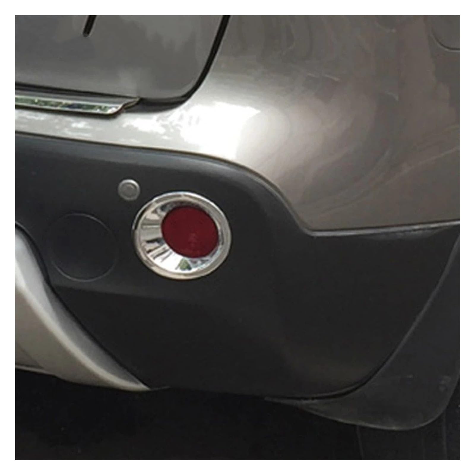Car Front Rear Fog Light Lamp Cover Trim, Fit For Nissan, Qashqai Dualis 2007-2009 Chrome Foglight Bezel Trims Accessories Osłona tylnego światła