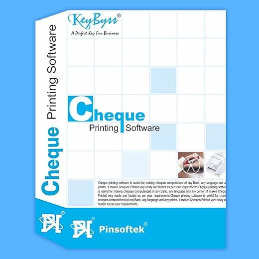 KeyByss – Cheque Printing Software – Single User (CD)