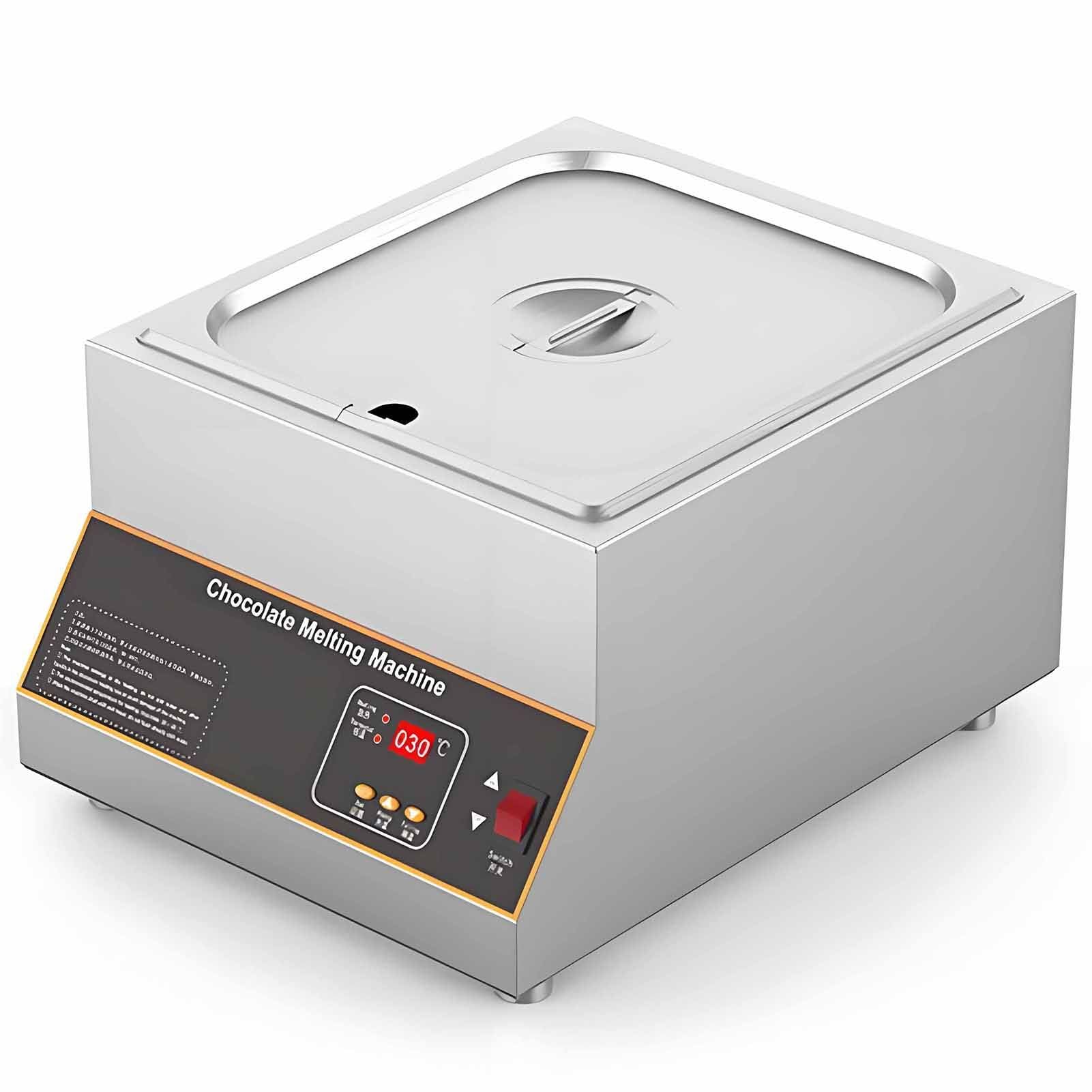 Tempéreuse de Chocolat à Commande Numérique,Machine à Fondre Le Chocolat,Tempéreuse de Chocolat à Commande Numérique,pour Professionnel Et à Domicilecrème,Bonbons 1Pot