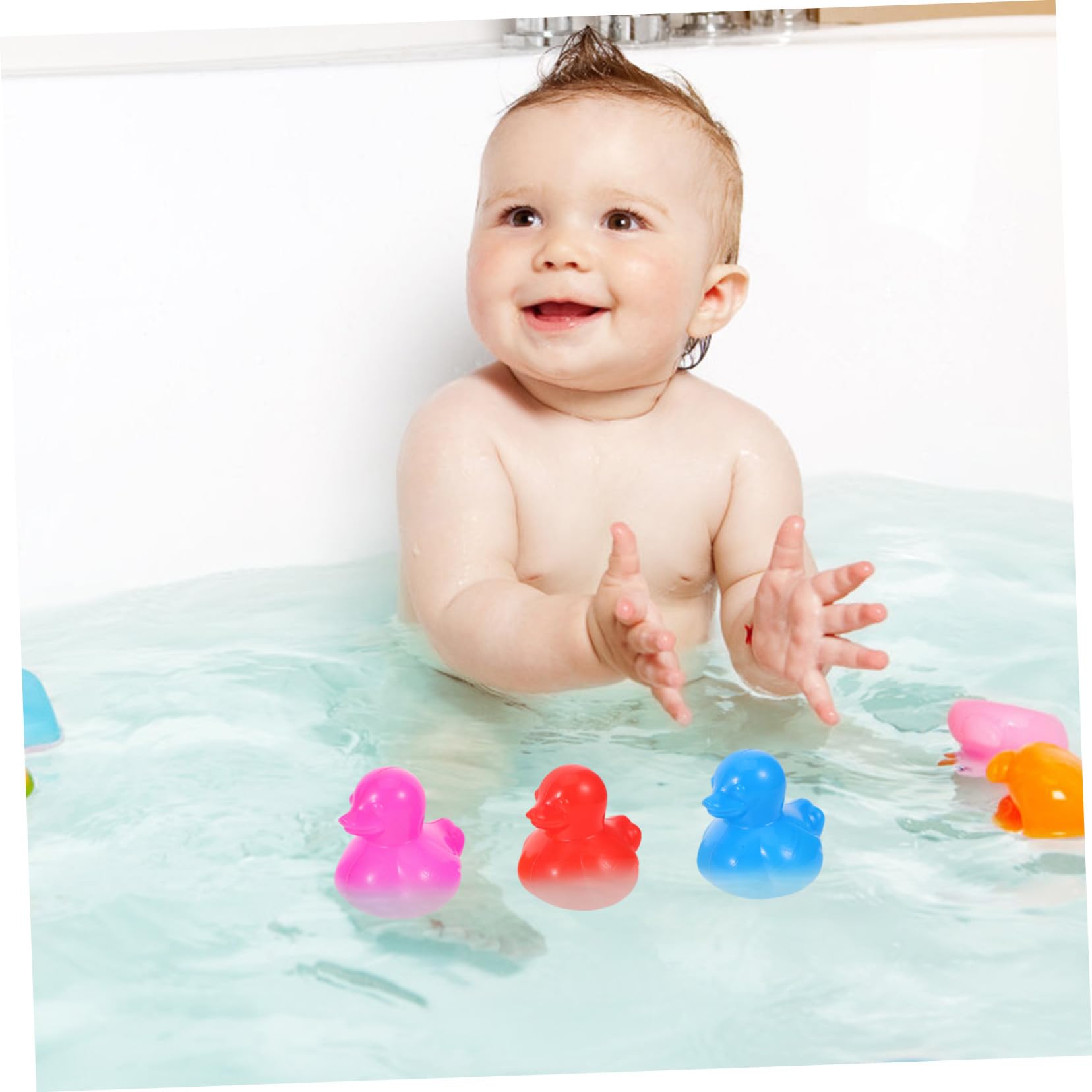 BESPORTBLE 70 Palline Piscina per Ragazzo Ragazza, Giocattoli Galleggianti da Bagno in Plastica Sicura, Colori Vivaci per Giochi Acqua Indoor ed Esterno, Set 70 Pezzi per Vasca e Piscina