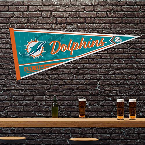 Image of Rico Industries NFL Football Classic 12 inch x 30 inch Felt Wall Decor Pennant - Great for Home /Bed Room /Man Cave Decor