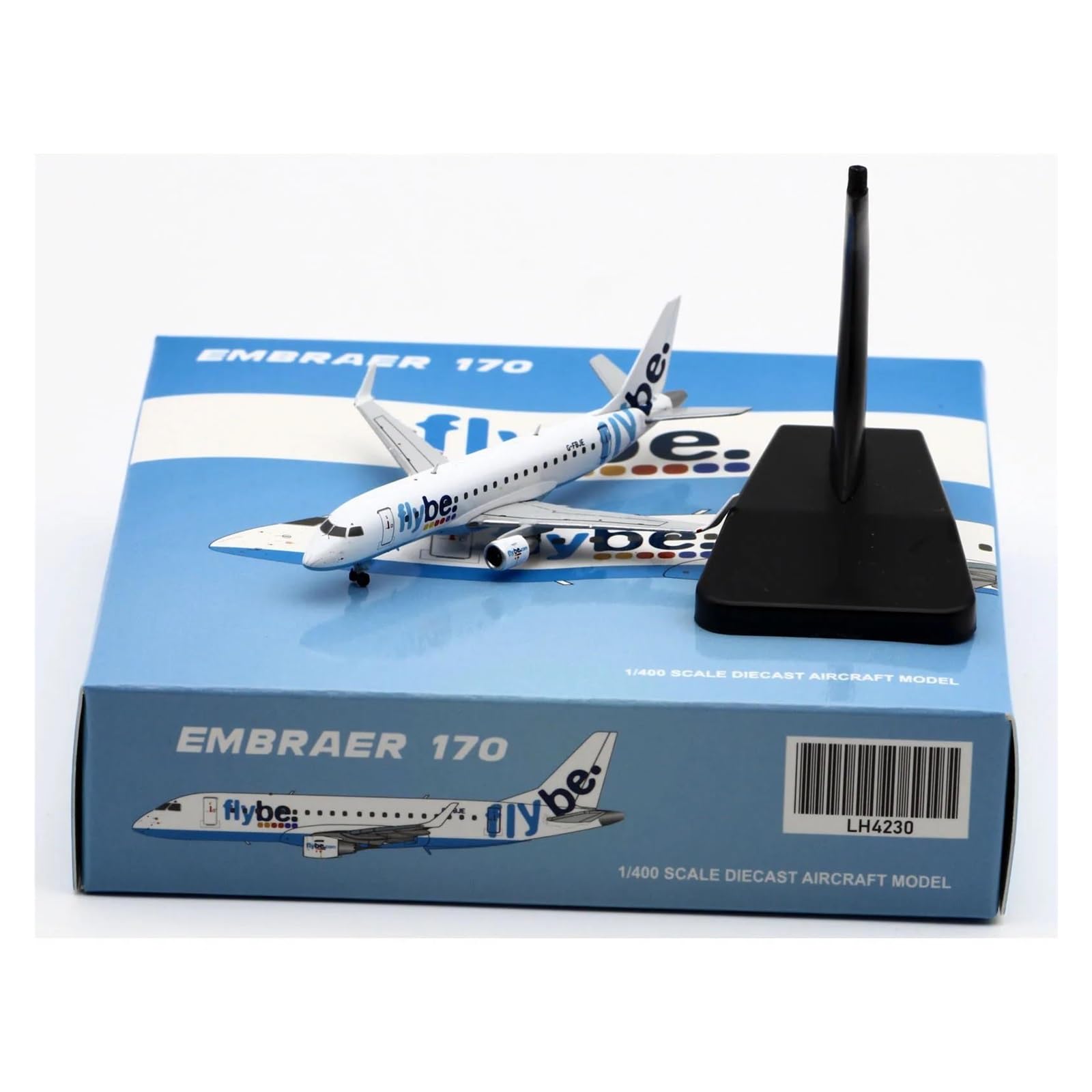 Amazon | 飛行機 模型 完成品 1:400 フライビー航空エンブラエル