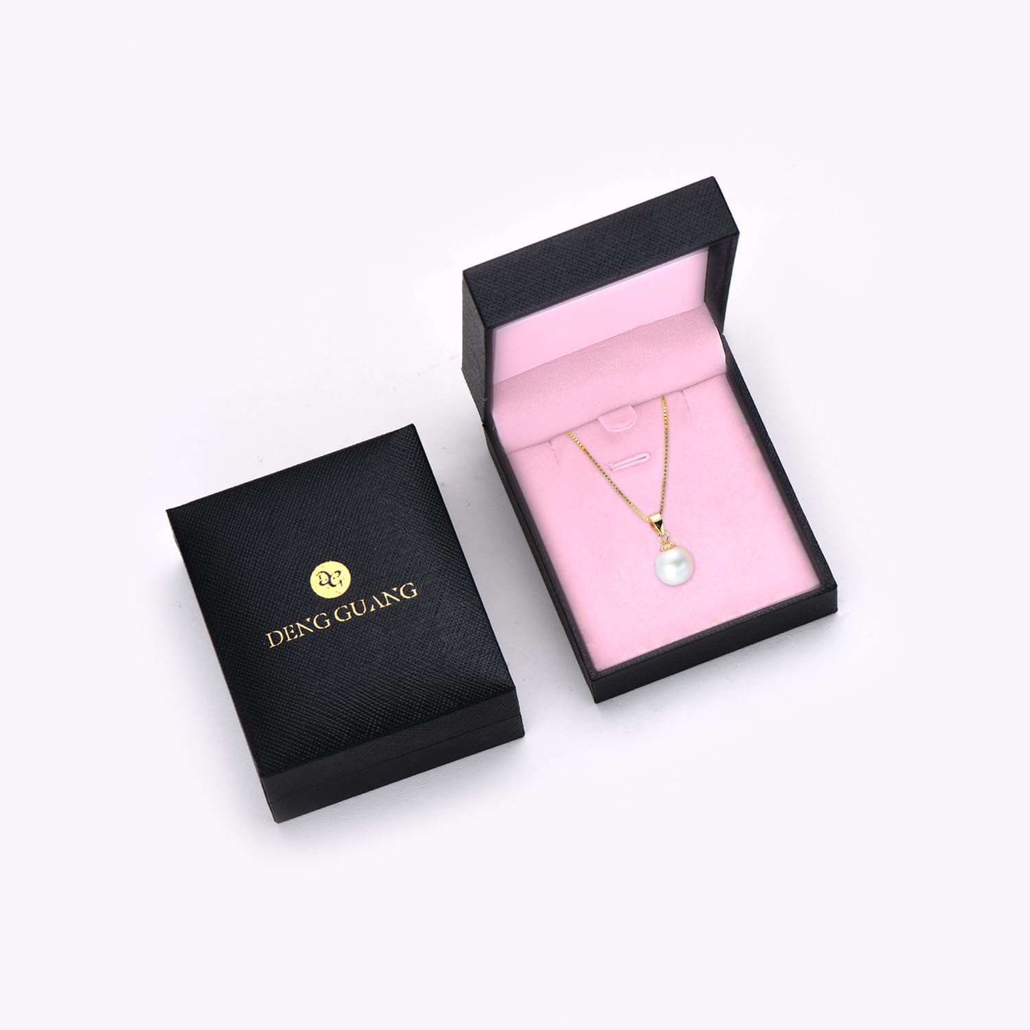 Simple Pearl Necklace for Women, 925 Sterling Silver Freshwater Cultured Single Pearl Pendant Necklaces, Anniversary Birthday Wedding Jewelry Gifts for Mom Wife Daughter - Image 7