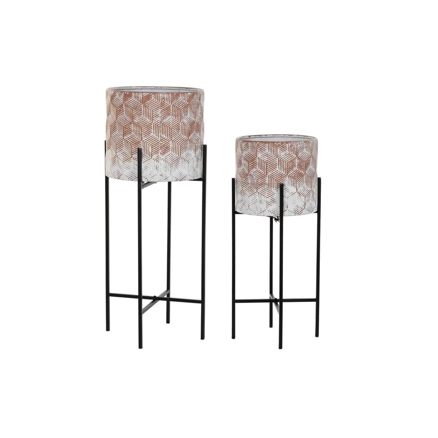 DKD Home Decor Blumentopf-Set, Standard