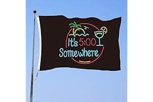 Kenny Chesney's It's 5 O'Clock Somewhere Flag