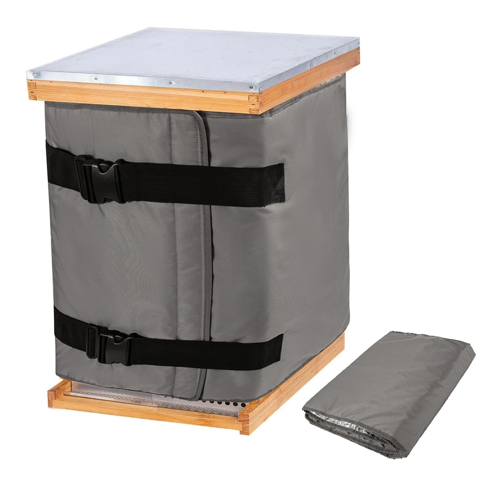 Housse isolante ruche protection vent isolation thermique extérieur jardin