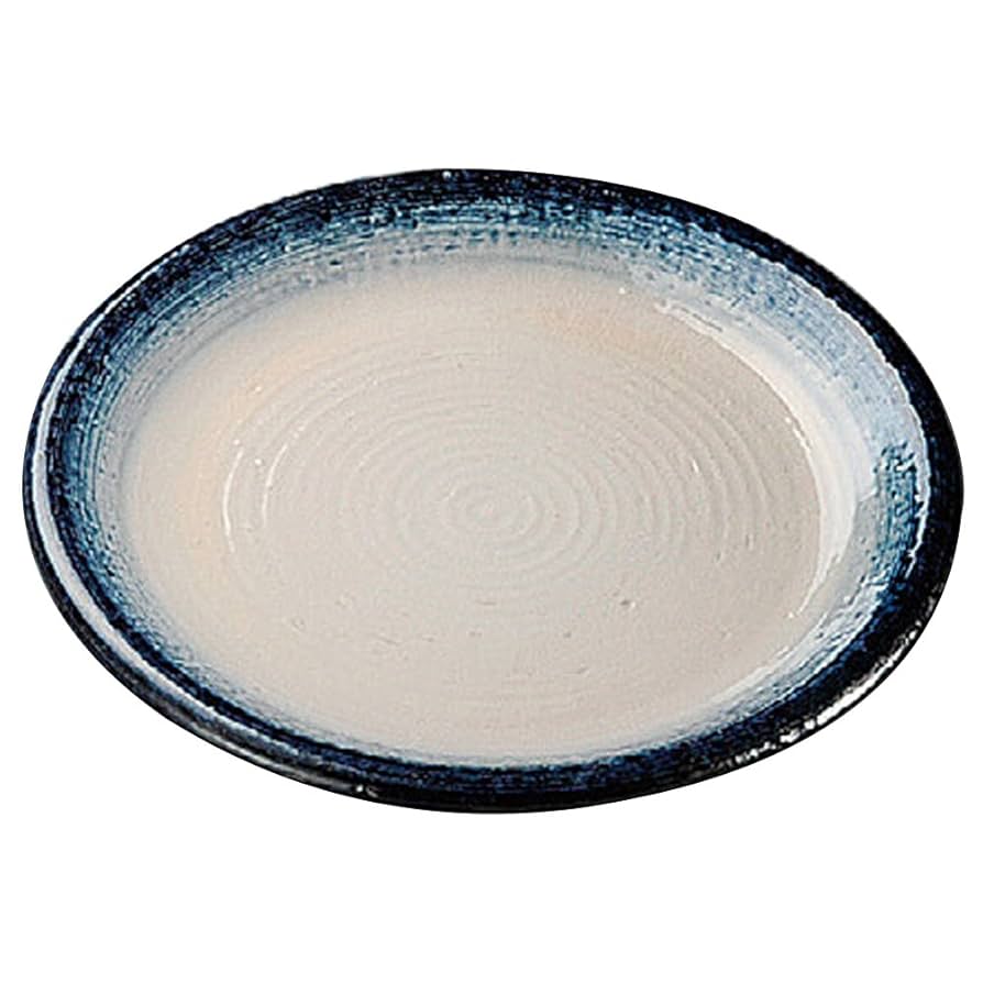 中国　青花　山水文盤　皿　直径約24.5cm　皿立付　V　R6420B 中国 青花 山水文盤 皿 直径約24.5cm 皿立付 V R6420B 中国 青花