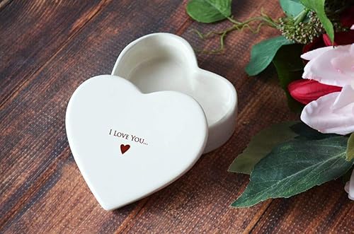 Miniatura 4 de Mother's Day Gift, Mom Gift, Gift for Her - I Love You More - Heart Keepsake Box