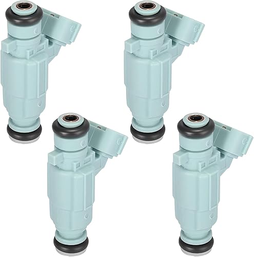 Miniatura 1 de 4 inyectores de combustible compatibles con Kia Spectra Spectra5 Soul Hyundai Elantra 2008 2009 2010 2011 2012, 12 agujeros 2.0L boquilla de