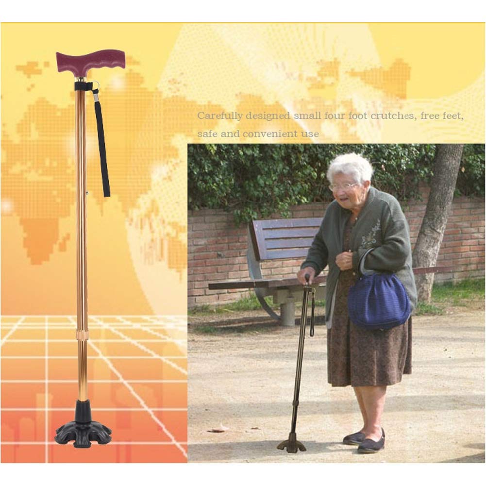 Buy Beyoung Standing Quad Support Cane Tip Mobility Quadpod Stable Cane