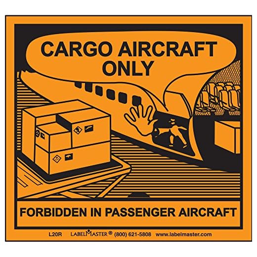 Labelmaster Cargo Aircraft Labels Pack