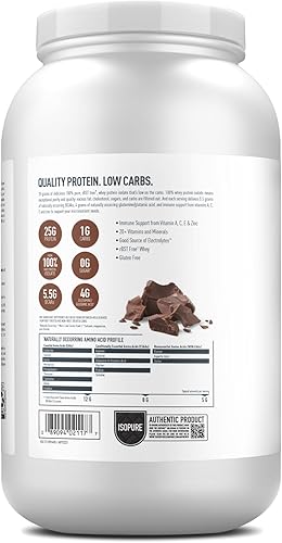 Miniatura 2 de Isopure bajo en carbohidratos proteínas en polvo para diestas Keto 1062165 1