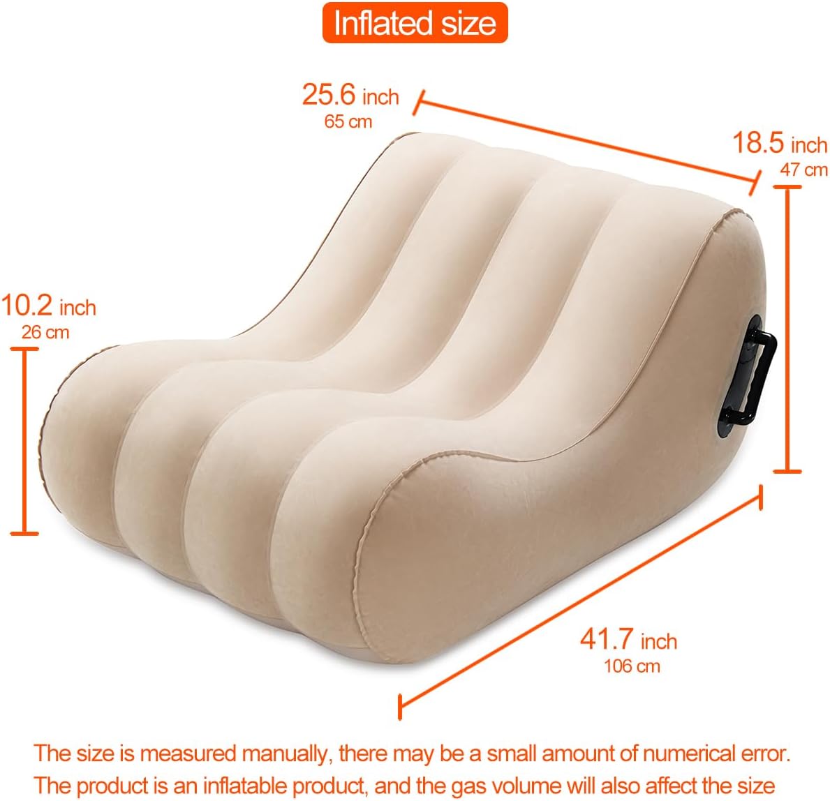Sex Furniture for Bedroom Adult BDSM kit Toys Bondage Handcuffs Wedge Sofa Couples Toy Stuff seat Fun Accessories Bed Restraints Men Women Inflatable Pillow Position aid Couch Chair Cushion