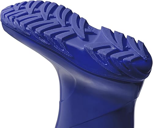 Miniatura 2 de HISEA Botas de lluvia para niños y niñas, sin costuras, impermeables, de goma, zapatos de lluvia para niños pequeños y grandes