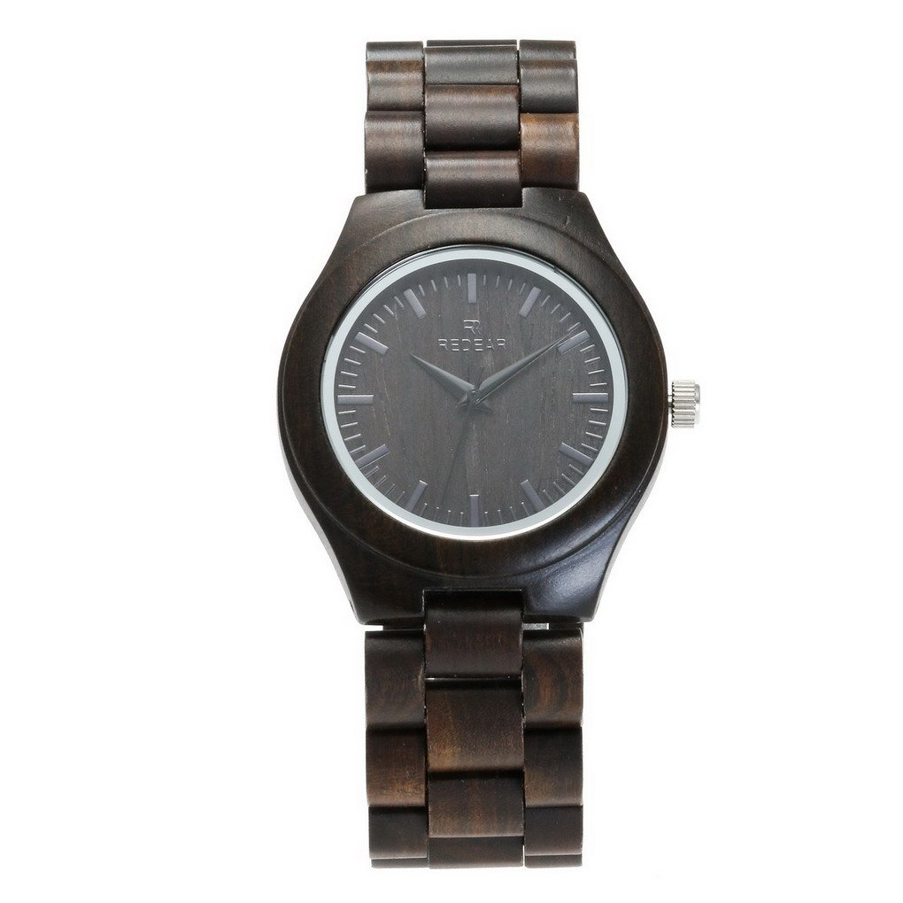 ACMEDE-Lightweight Wood Quartz Analog Watch Wooden Casual Wristwatch for Men