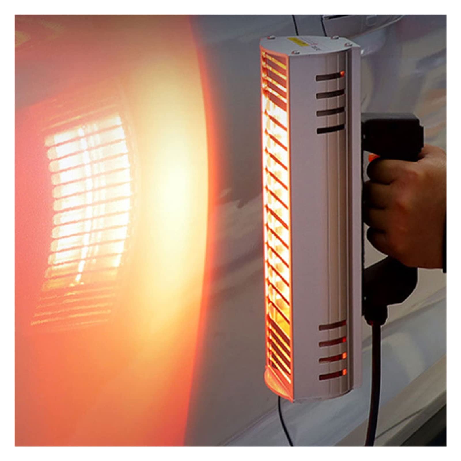 HOKVJ Paint dryer Paint Curing Lamp Cartool Car Body Lamp Handheld Repair Auto Bake Heating 1000W 330in*165in 0-100°C paint heater Light spray booth
