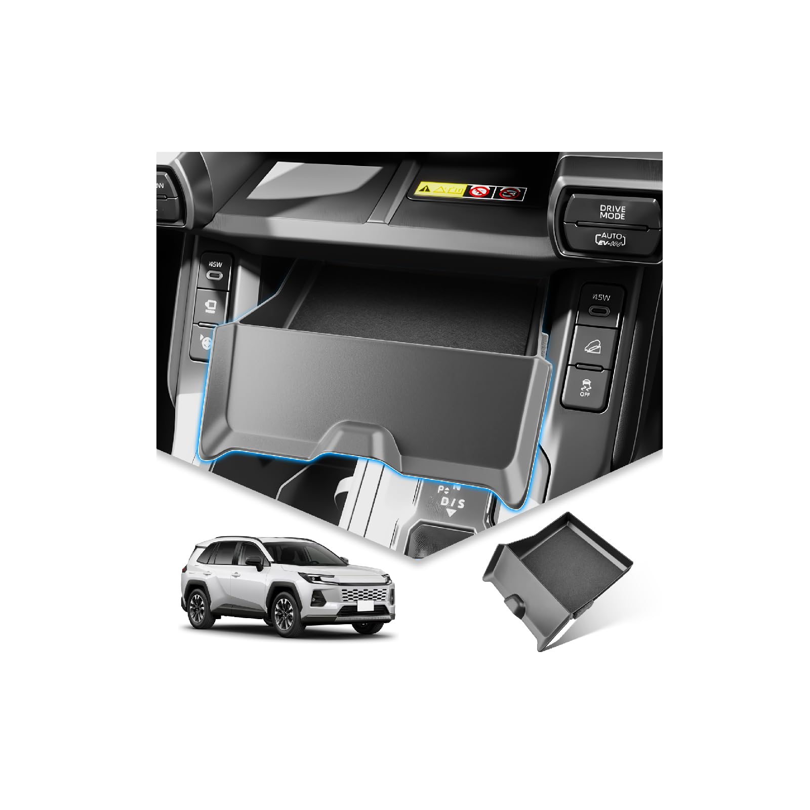 Amazon | BIBIBO RAV4 60系 XAN60型 専用 センターポケット 下段