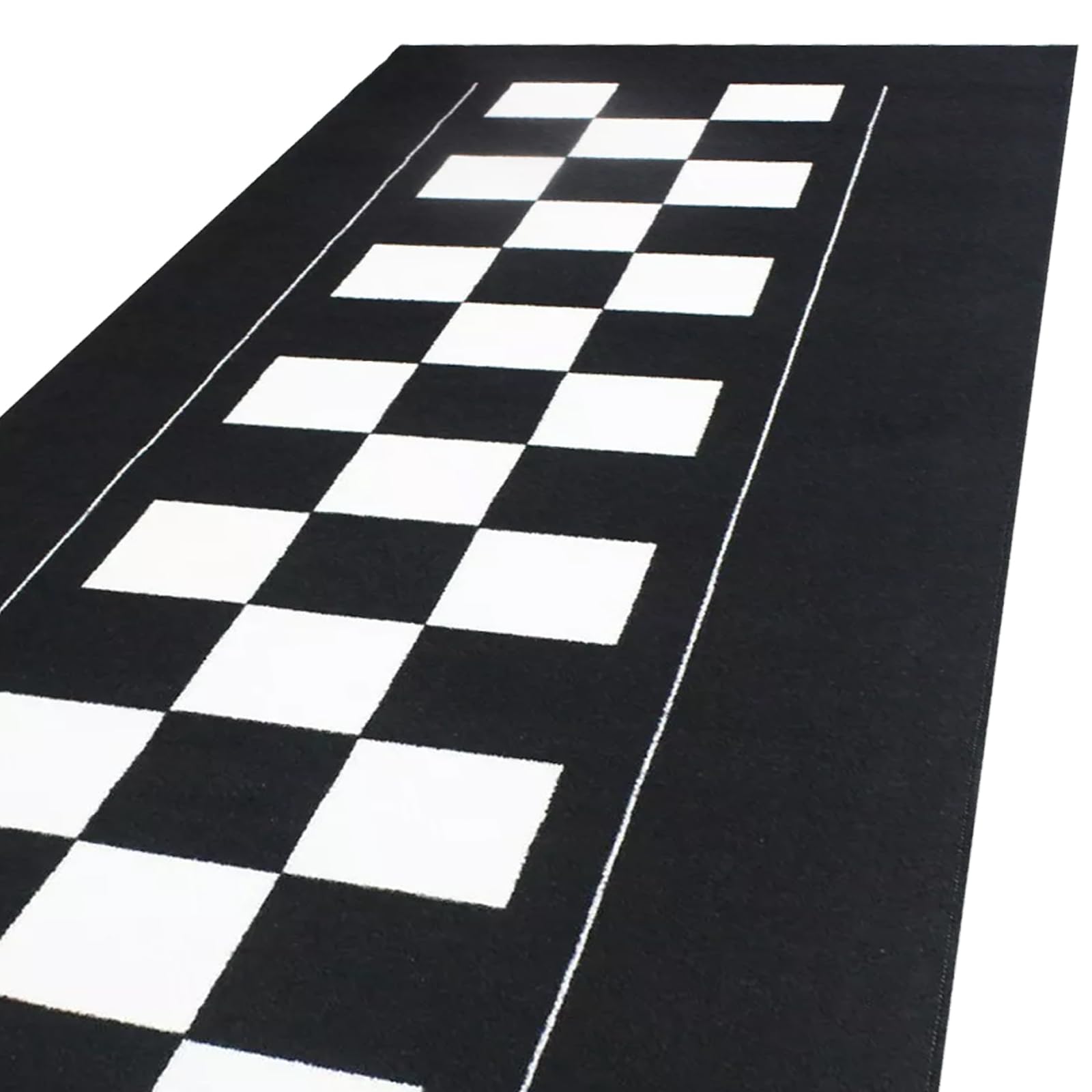 BIKETEK Alfombrilla de garaje serie 4 tablero de cuadros 190 x 80 cm