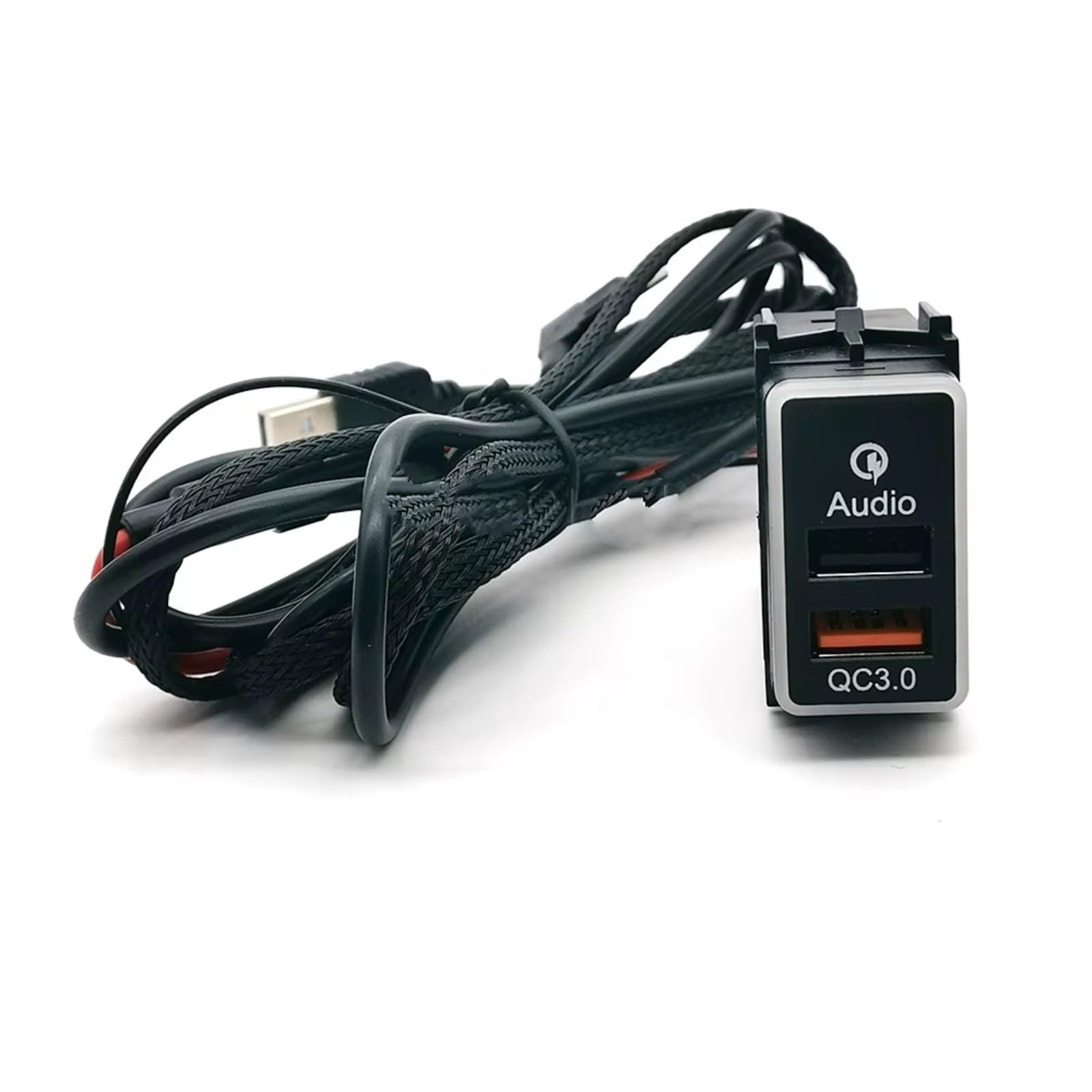 Console Centrale À Port USB Compatible Avec Nissan Pour Qashqai Pour Y62 Voiture Adaptateur D'entrée Double QC3.0 Chargeur Audio Prise Flash U-disk Interface USB AUX voiture