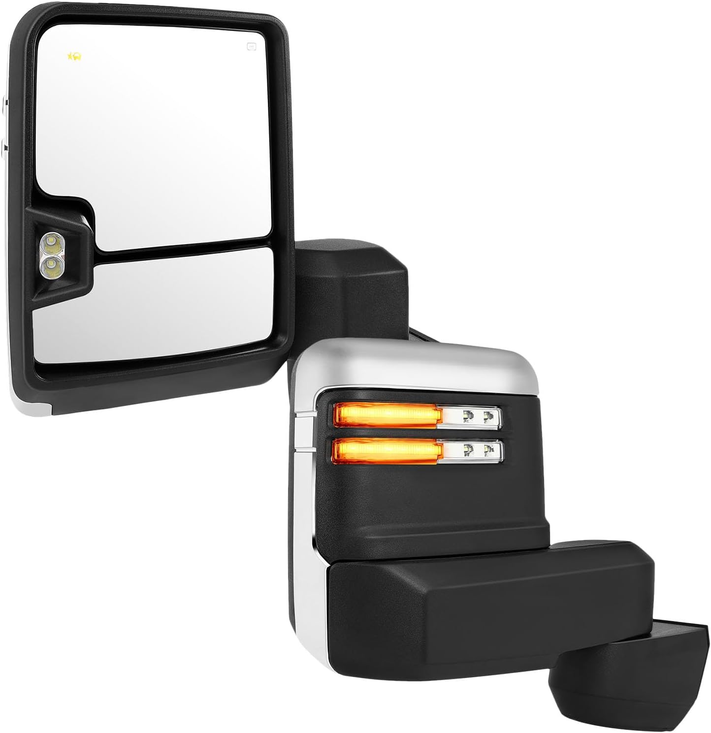 OCPTY Pickup Towing Mirrors Pair Replacement For Chevy For GMC 2019-2022