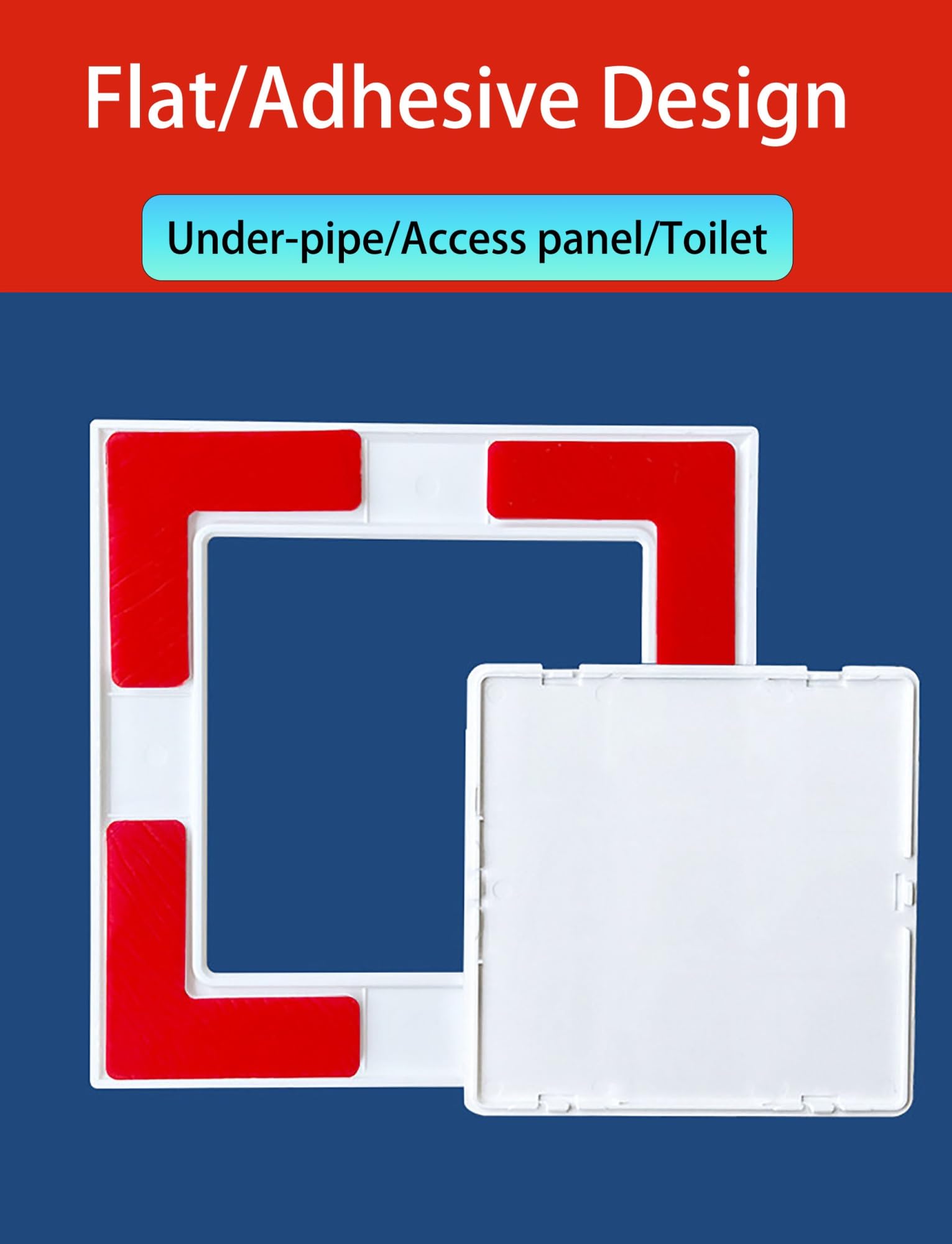 Samoprzylepny panel dostępowy, bez otworu, 20 x 30 cm, łatwa instalacja, osłona sufitu ściennego i wygodne rozwiązanie naprawcze, idealne do renowacji domu