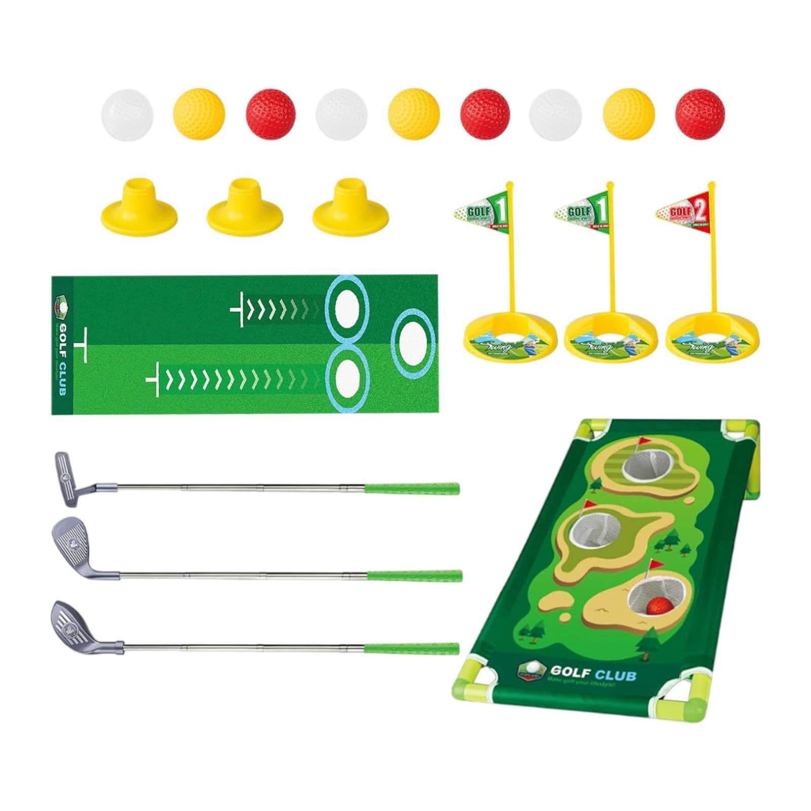 Juego de Golf para niños pequeños Club de Golf para niños con Pelotas Experiencias Deportivas al Aire Libre a Cualquier Edad Los Juegos de para