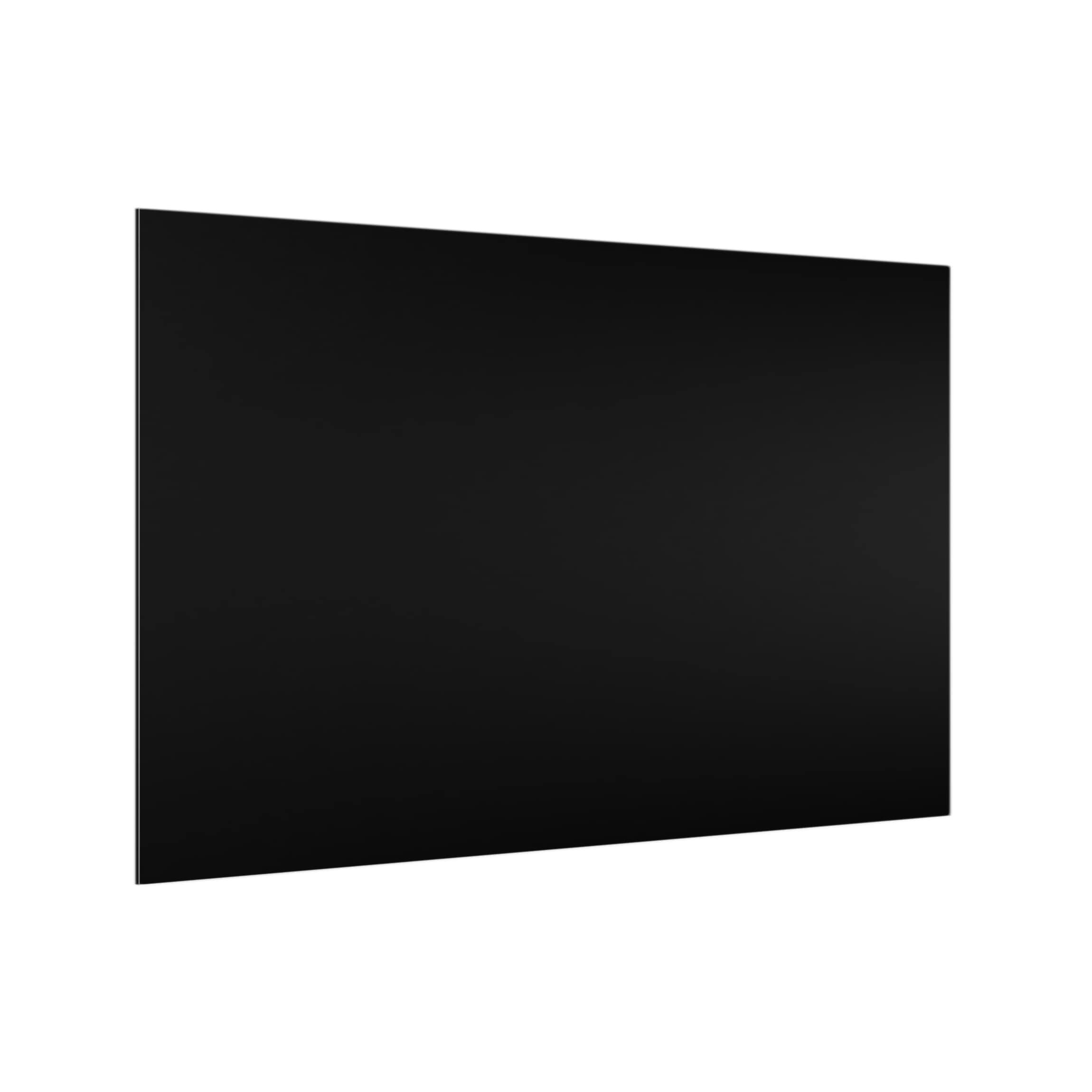 Bilderwelten Paraschizzi in Vetro - Colour Black - Orizzontale 2:3, Pannello Cucina per Piano Cottura, Misura (AxL): 40cm x 60cm
