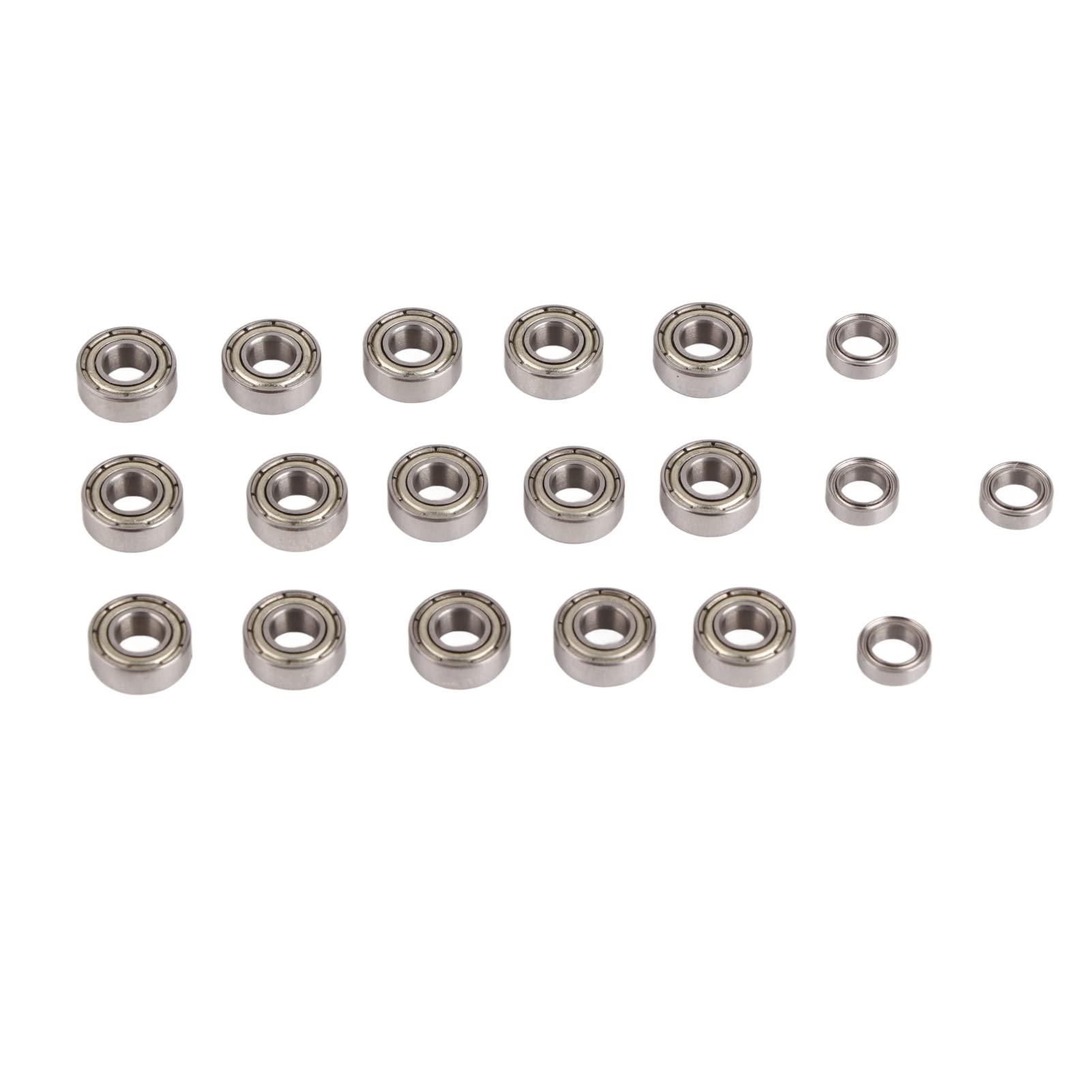 RC Car Metal Wheel Bearing Kit Fast Speed Sealed Bearings for 1/10 Slash Stampede Rustler