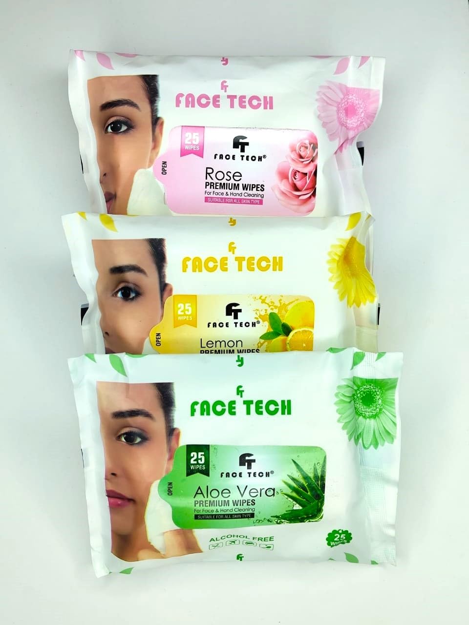 R.B.Makeovers Cleansing & Makeup Remover Wet Wipes for Face Moisturizing | Effortlessly Erase Makeup, Hydrate & Soothe Skin- Rose, Lemon, Aloevera (Pack of 3)-picture-40